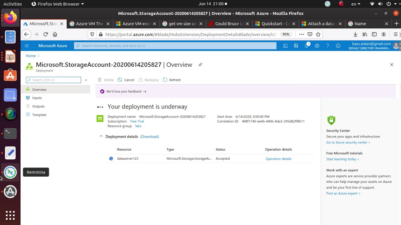 AZ104 Create Storage Account to be used with on prem File Server - Azure Administration Exam Labs