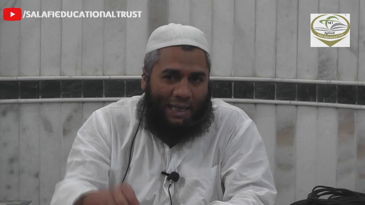 ISTADRAAJ  ! An interesting talk by Shaykh Mohammed Ali Nadwi Muzaffarpuri @ Masjid Salafiyyah