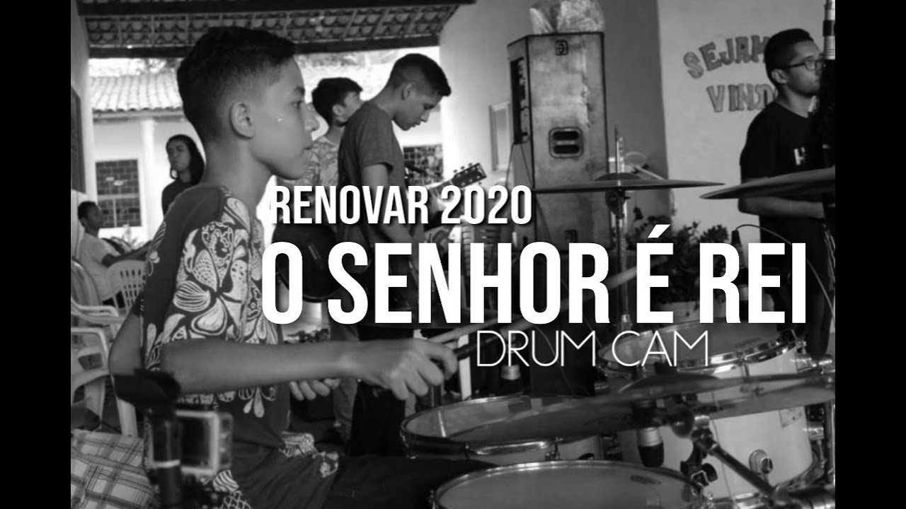 DRUM CAM - O SENHOR É REI | CAUÃ COSTA