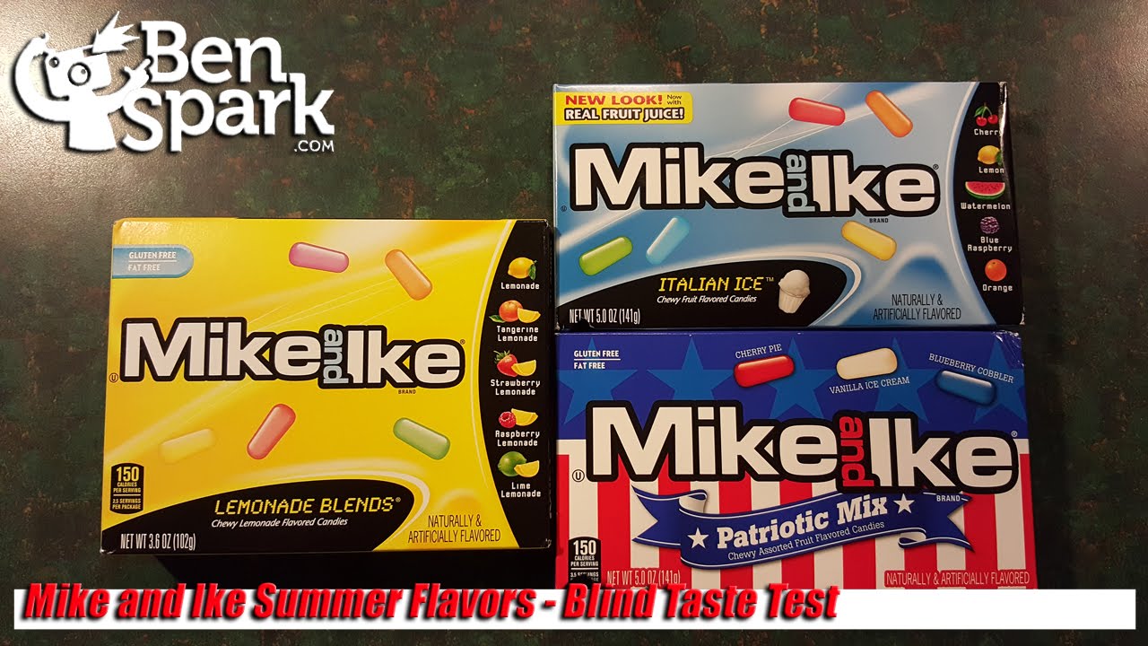 Mike and Ike Summer Flavors Blindfold Challenge