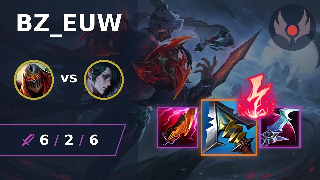 [ BZ_EUW ] Zed MID vs Hwei | EUW GRANDMASTER | LOL Season 2024