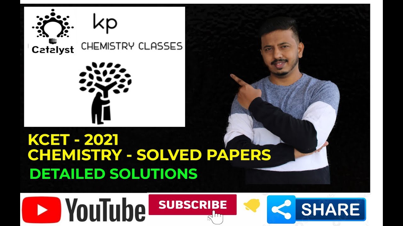 CHEMISTRY KCET 2021- SOLUTIONS - SERIES A1