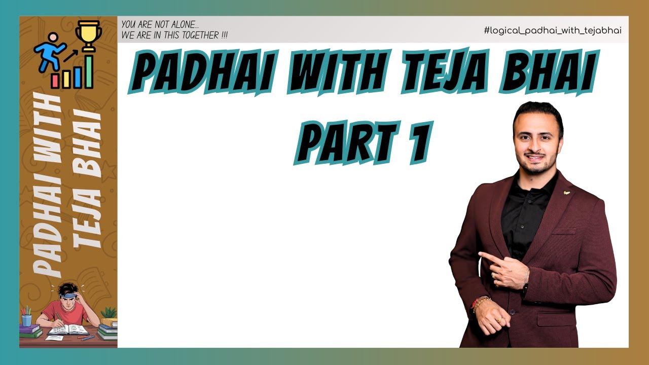 PADHAI WITH TEJA BHAI - SESSION 1 - JANUARY 26 - CA TEJAS SUCHAK #cainter #cafoundation