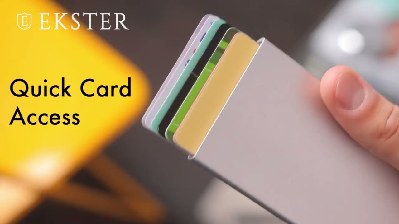 The Fastest Wallet Ever? Ekster Has Trackable Pop Up Wallets - b