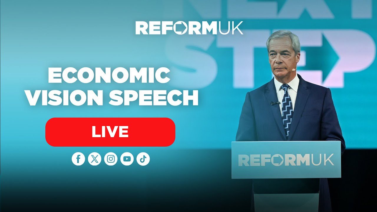 WATCH: Nigel Farage sets out our economic vision for Britain LIVE from the City of London.