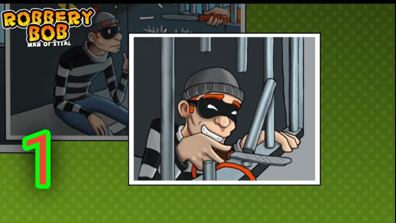 robbery Bob Gameplay walktrough || pinggiran kota 1-8