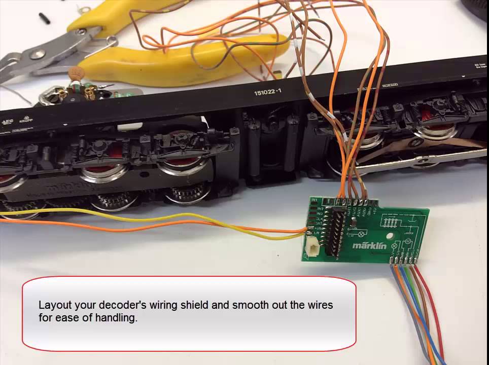 Tutorial - Converting a Marklin Analogue Electric Locomotive to Digital