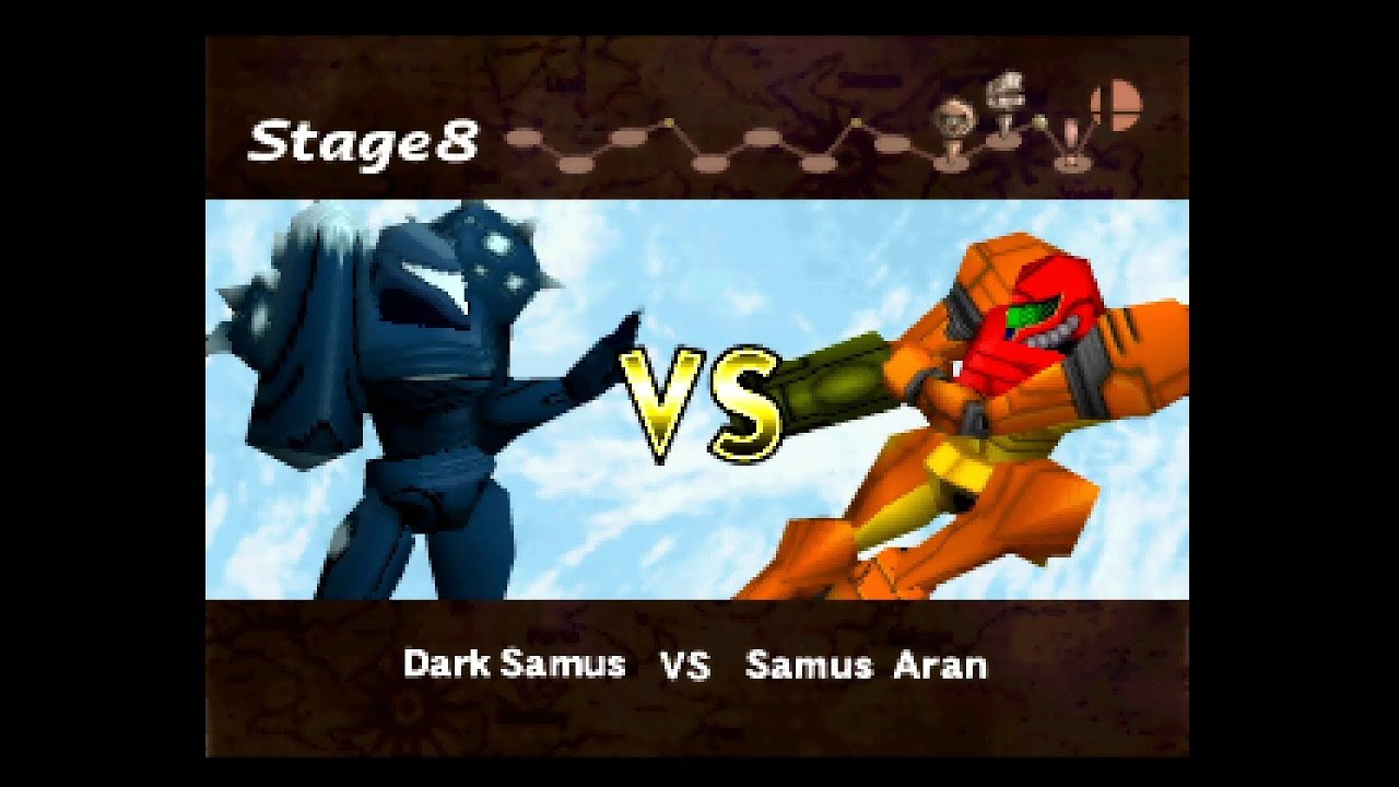 Smash Remix v0.9.5 - Classic Mode beaten with Dark Samus (Normal)