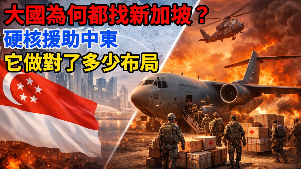 大國為何都找新加坡？硬核援助溫暖中東，它到底做對了多少關鍵布局