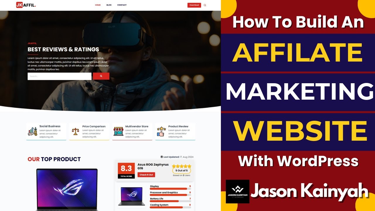 How To Build An Affiliate Marketing Website With WordPress