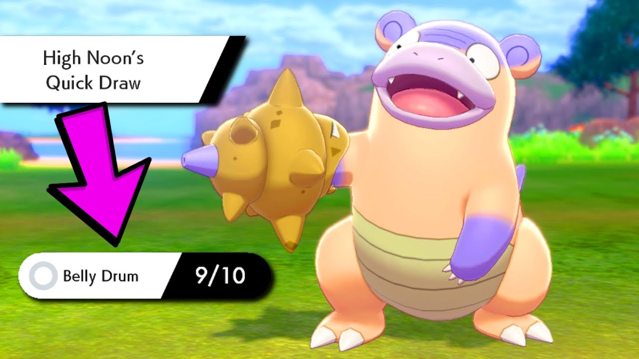 БЫСТРАЯ НАРИСОВКА брюшной перепонки Slowbro!