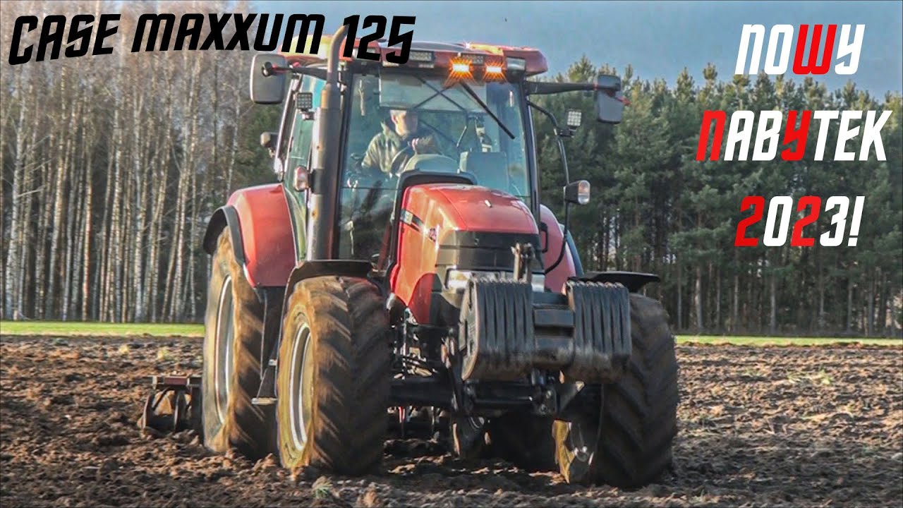 NOWY NABYTEK 2023! w GR Stankiewicz!🔥 Największy we wsi! Case Maxxum 125