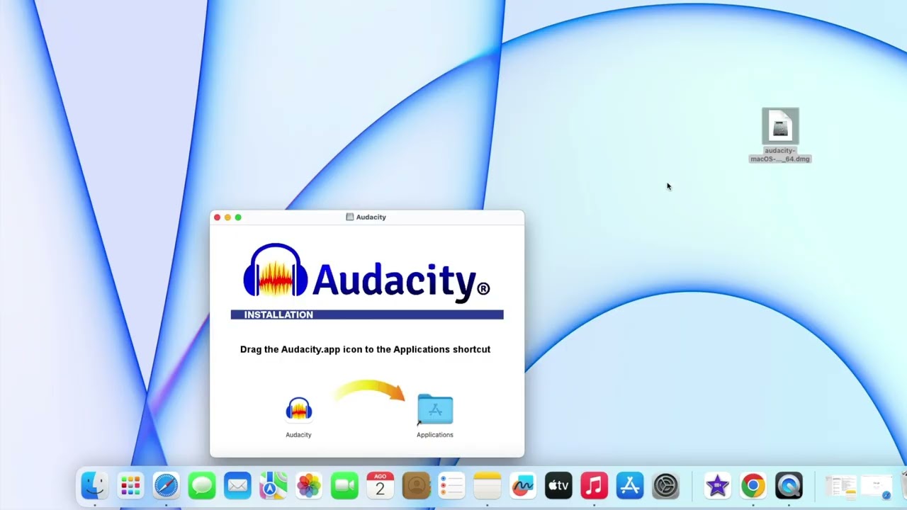 Come scaricare Audacity su Mac