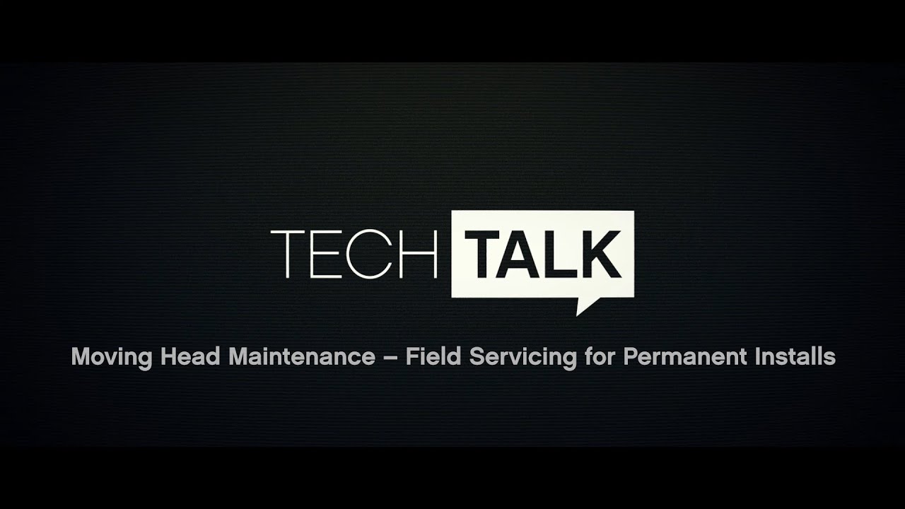 Tech Talk: How to Perform Moving Head Maintenance | CHAUVET Professional