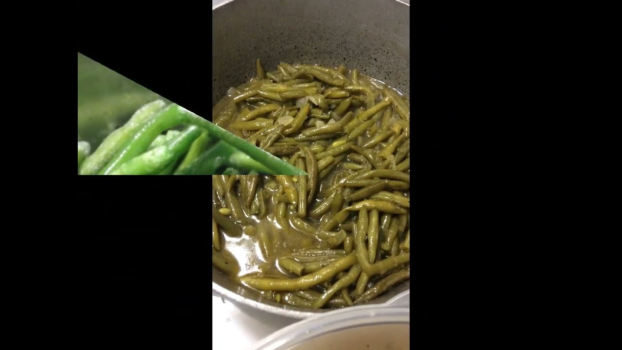 HOW TO COOK | SEASONED Frozen Green Beans | Freezer to Table