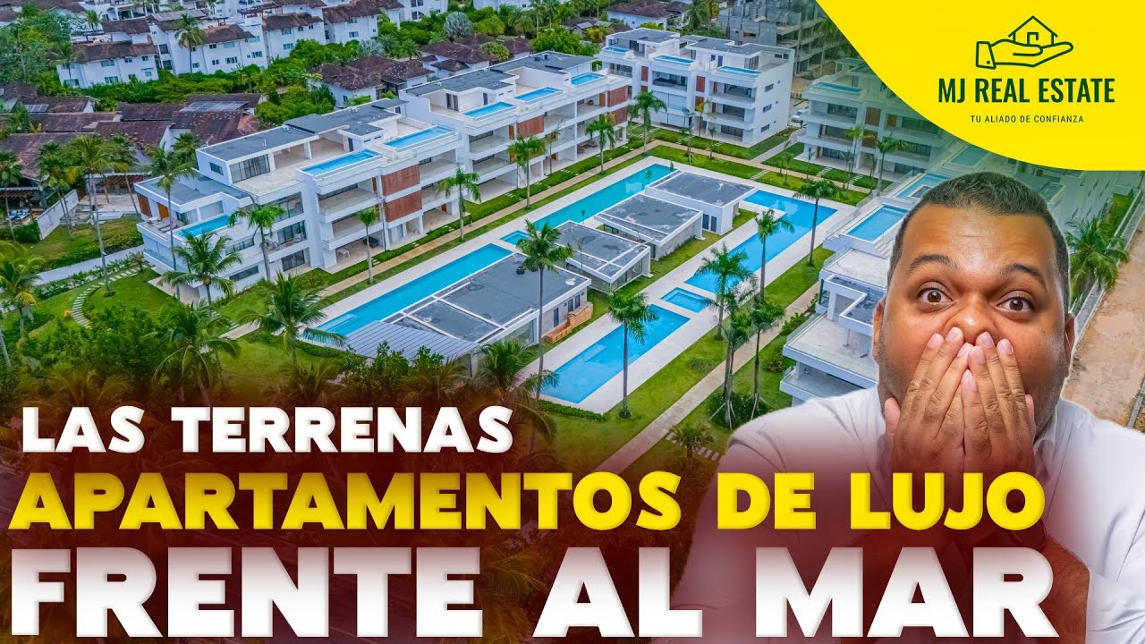 APARTAMENTOS de LUJO EN LAS TERRENAS FRENTE A LA PLAYA