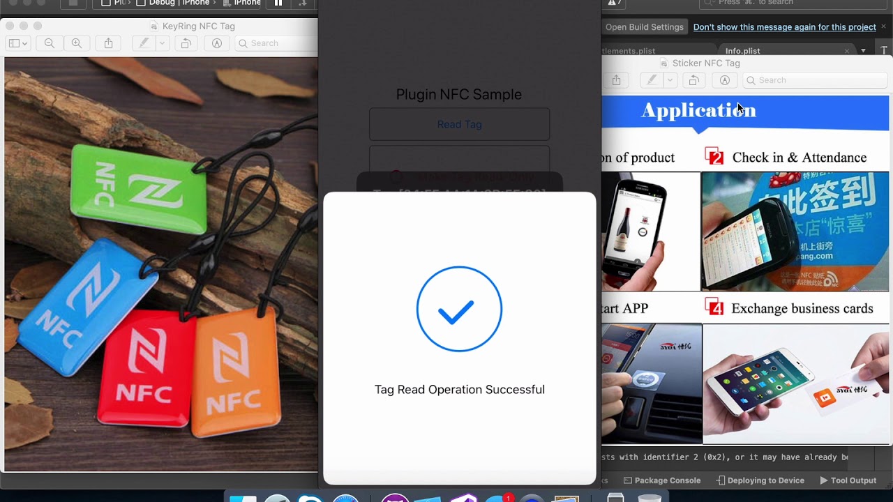 NFC apps on iOS & Android using Xamarin Forms or Native