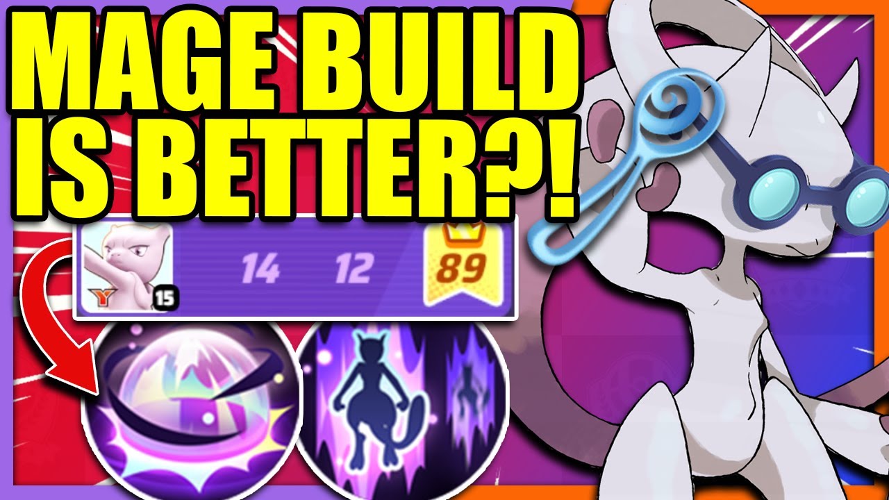 PSYSTRIKE TELEPORT MEWTWO Y is the BETTER BUILD?! | Pokemon Unite