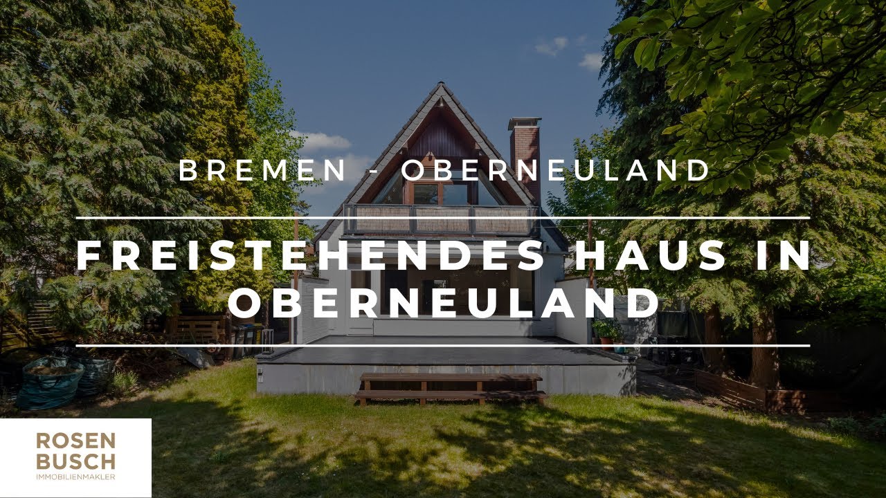 VERKAUFT! Freistehendes Einfamilienhaus mit Carport im Herzen von Oberneuland