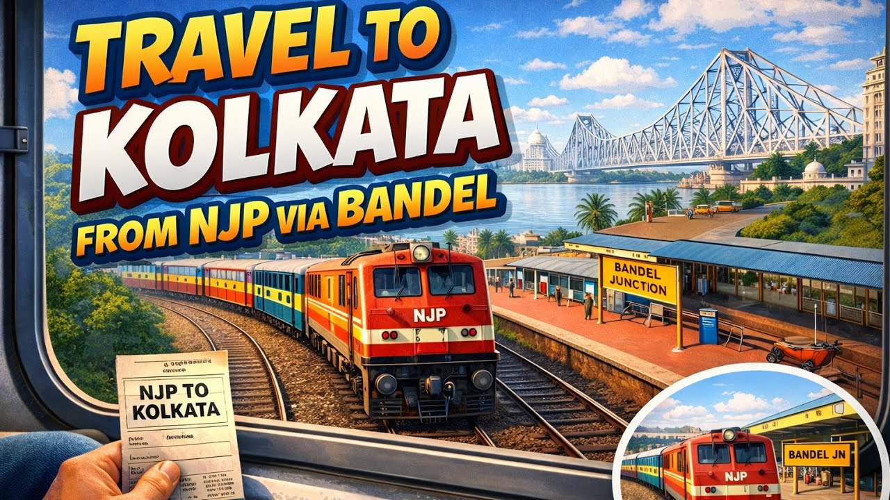 NJP to Kolkata via Bandel Church 