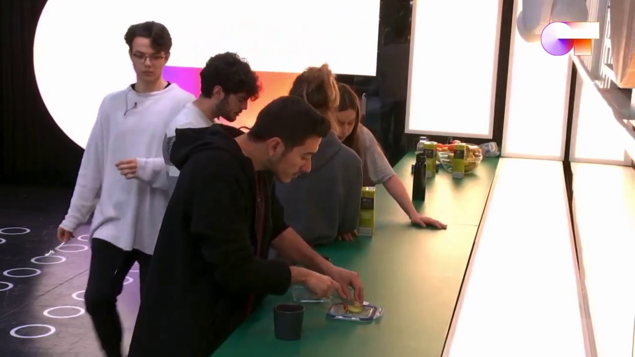 Eva y Rafa OT 2020 borrachos.