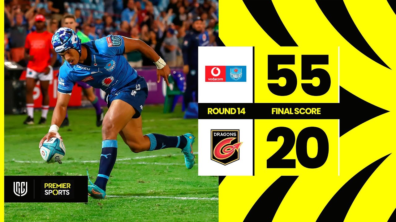 Vodacom Bulls vs Dragons - Highlights from URC