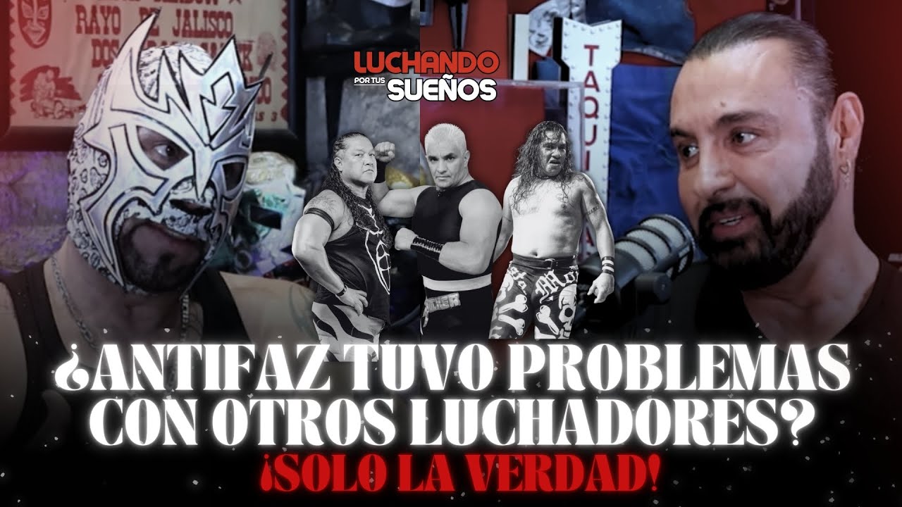 ANTIFAZ revela con quién SÍ tuvo problemas en la lucha libre 😱