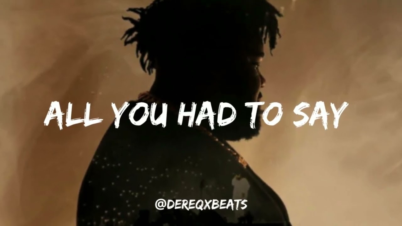 Rod Wave x Pain Type Beat – “ALL YOU HAD TO SAY ” – 150 BPM | Emotional Melodic Rap Instrumental