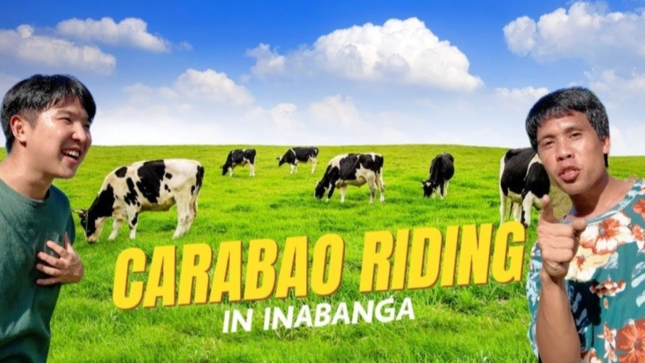 Carabao riding dito sa bukid