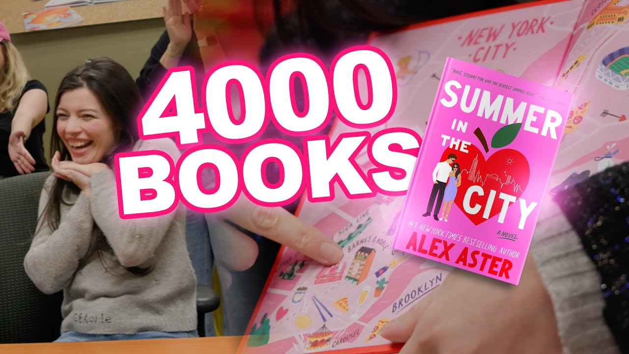 Signing 4,000 Books in One Day!!!