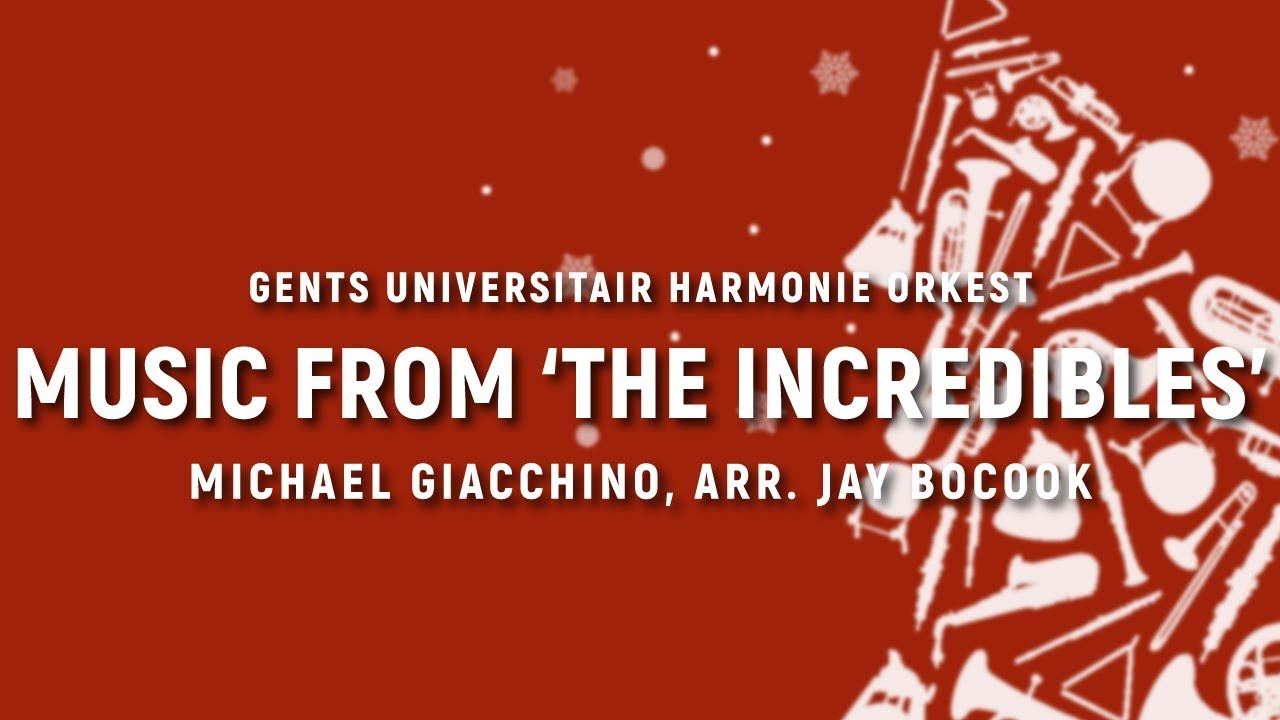 Music from 'The Incredibles' - Michael Giacchino, arr. Jay Bocook | GUHO