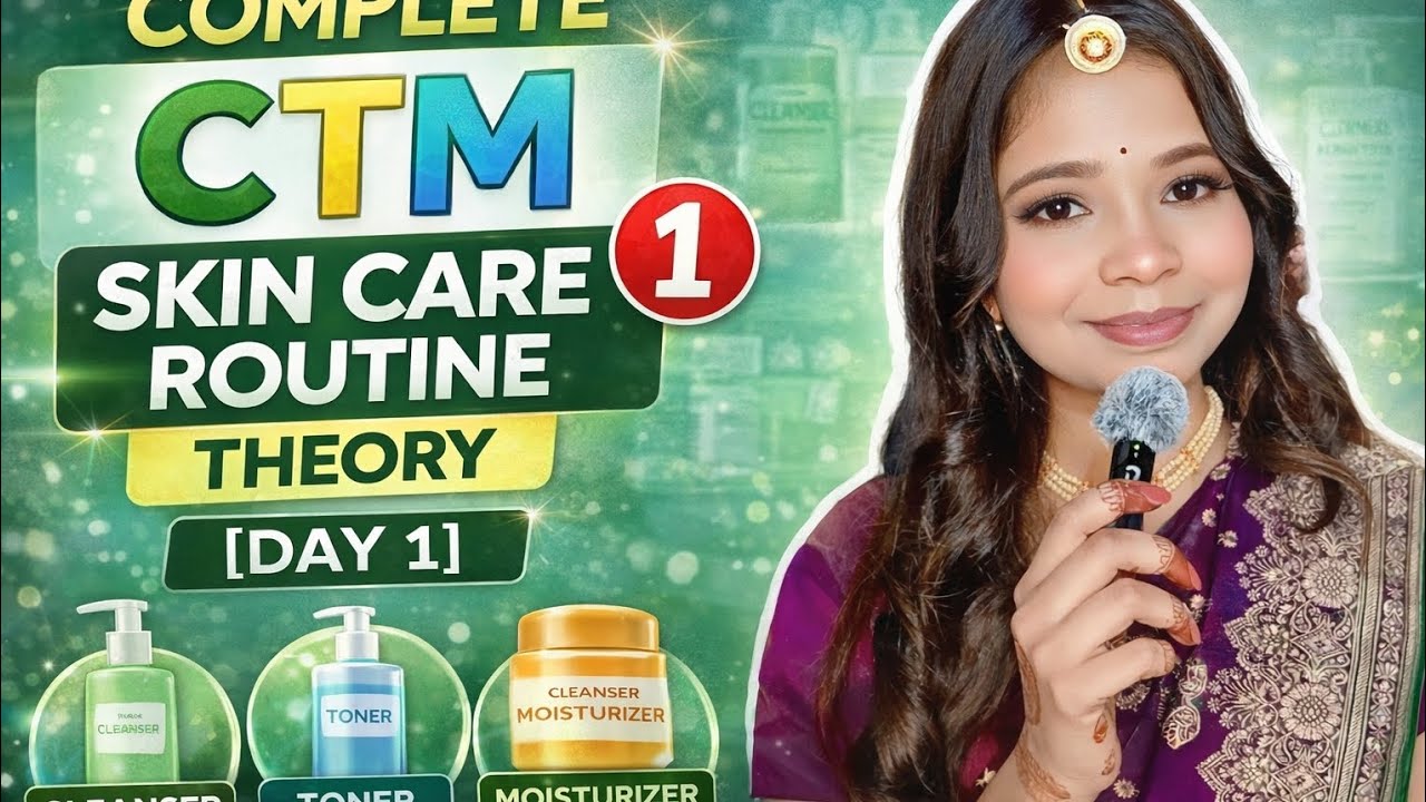 CTM Skin Care Routine Theory | Day 1 | Complete Cosmetology Class 