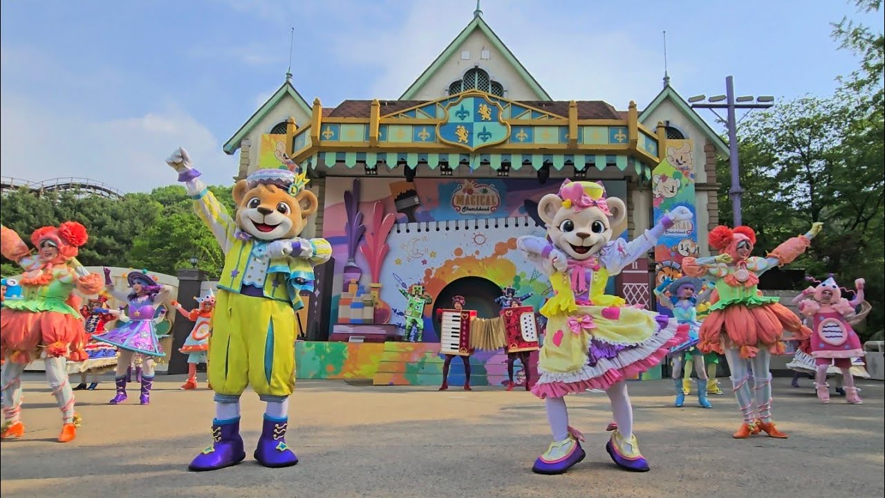 [4K] 2025.05.11/1 에버랜드 레니와 라라의 매지컬 스케치북 - Lenny and Lara's Magical Sketchbook, Everland