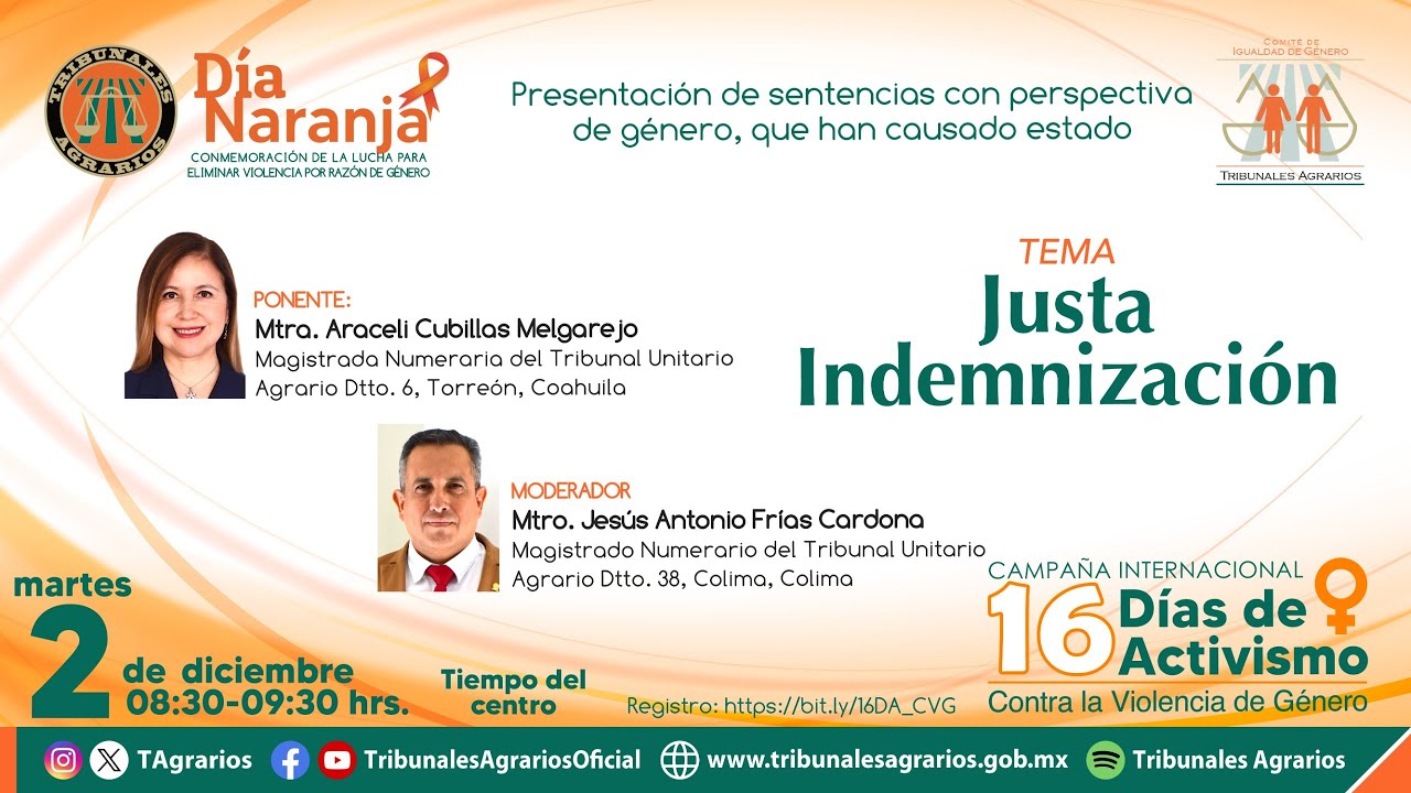 02/12/25 | 16 días de Activismo | Justa Indemnización