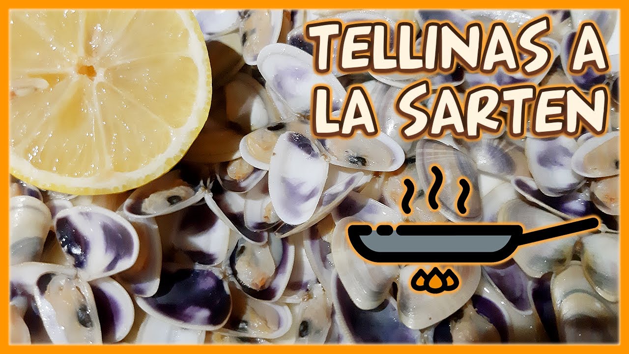 Tellinas o Coquinas a la Sartén - Aperitivo Perfecto del Mar
