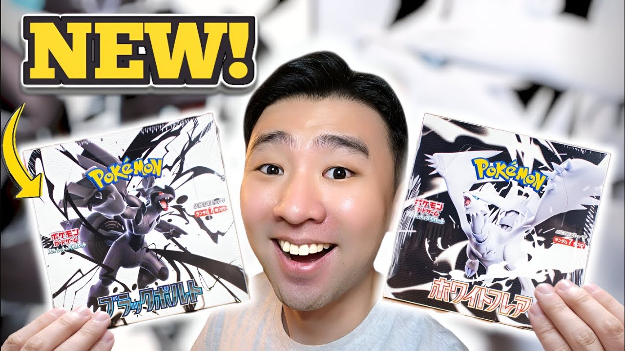 *NEW OPENING 2 BOOSTER BOXES OF POKÉMONS NEWEST SET, BLACK BOLT & WHITE FLARE!