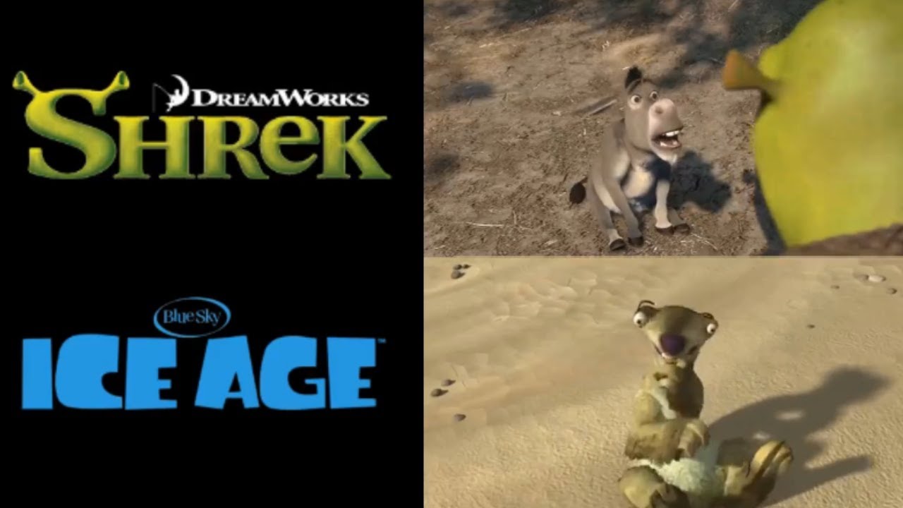Shrek (2001) & Ice Age (2002) &mdash;Similar Scenes | Scene Comparison