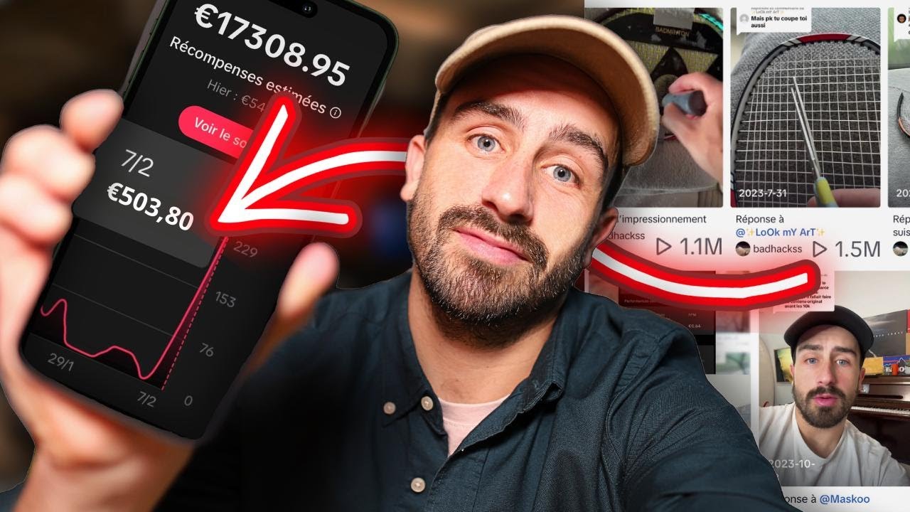 24h dans la Vie d&rsquo;un TikTokeur &agrave; 500&euro;/jour ! (mes secrets de tournage)