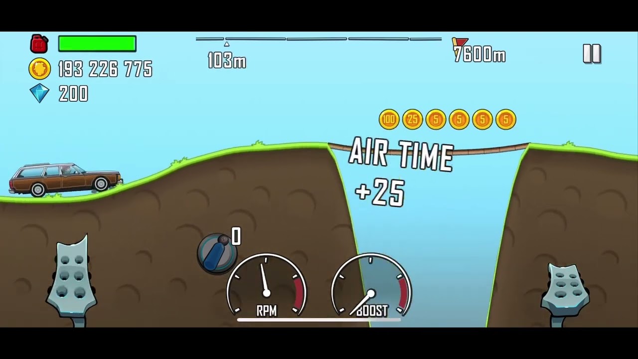 Hill Climb Racing 1 - Update 1.67.0 - New Vehicles “Used Car” and “Family Car”