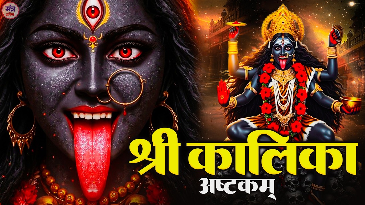 Shree Kalika Ashtkam With Lyrics | श्री कालिका अष्टकम | Mahakali Stotram | श्री कालिकाष्टकम्
