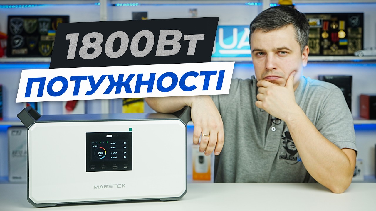 Огляд зарядної станції Marstek M1200 — компактна та з великою потужністю.