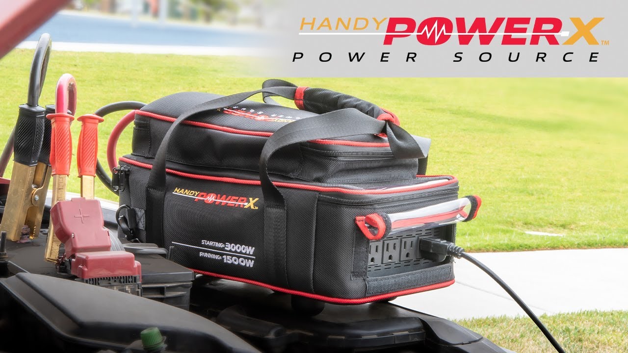 Handy Power-X Power Source | 1500 Watt Ultra Portable Power Source