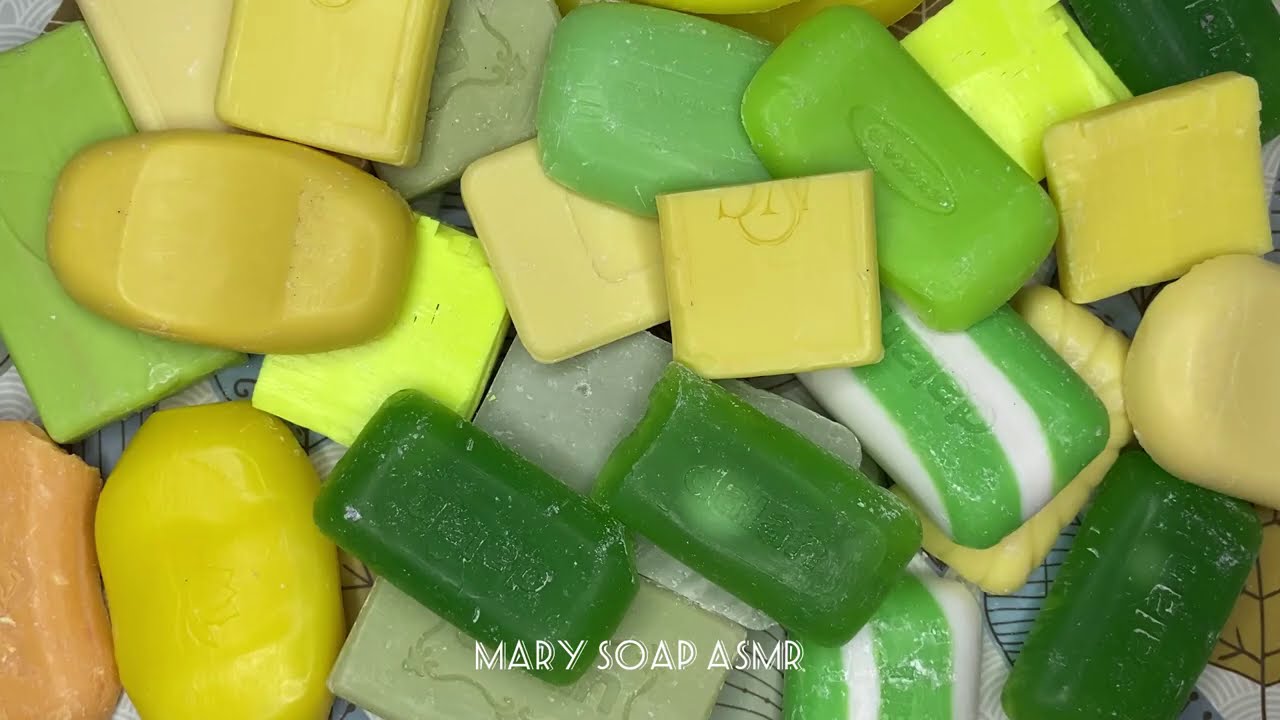 Making and breaking soap plates/делаю мыльные пластинки и ломаю их/asmr soap cutting/асмр резка мыла