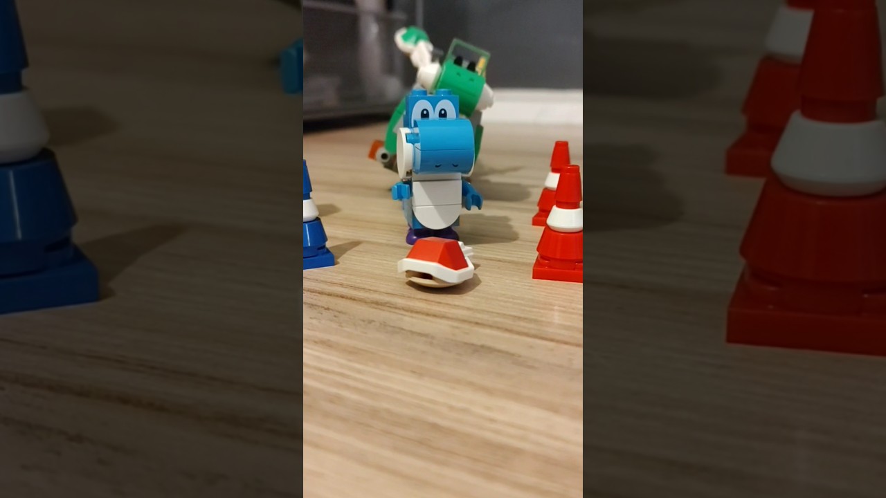 Lego Mario! - Mario Kart &ndash; Yoshi Bike #lego