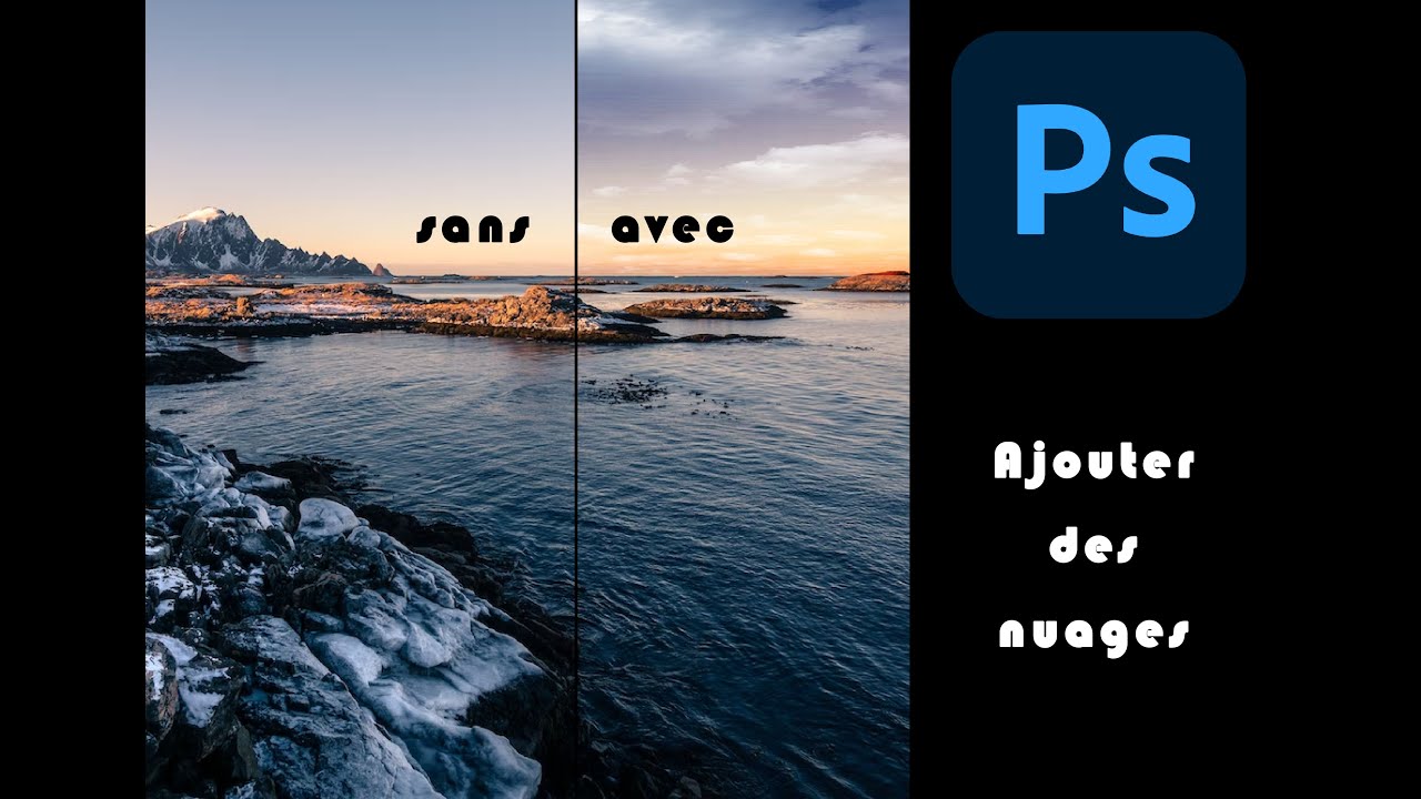 Tuto Photoshop | Ajouter des nuages