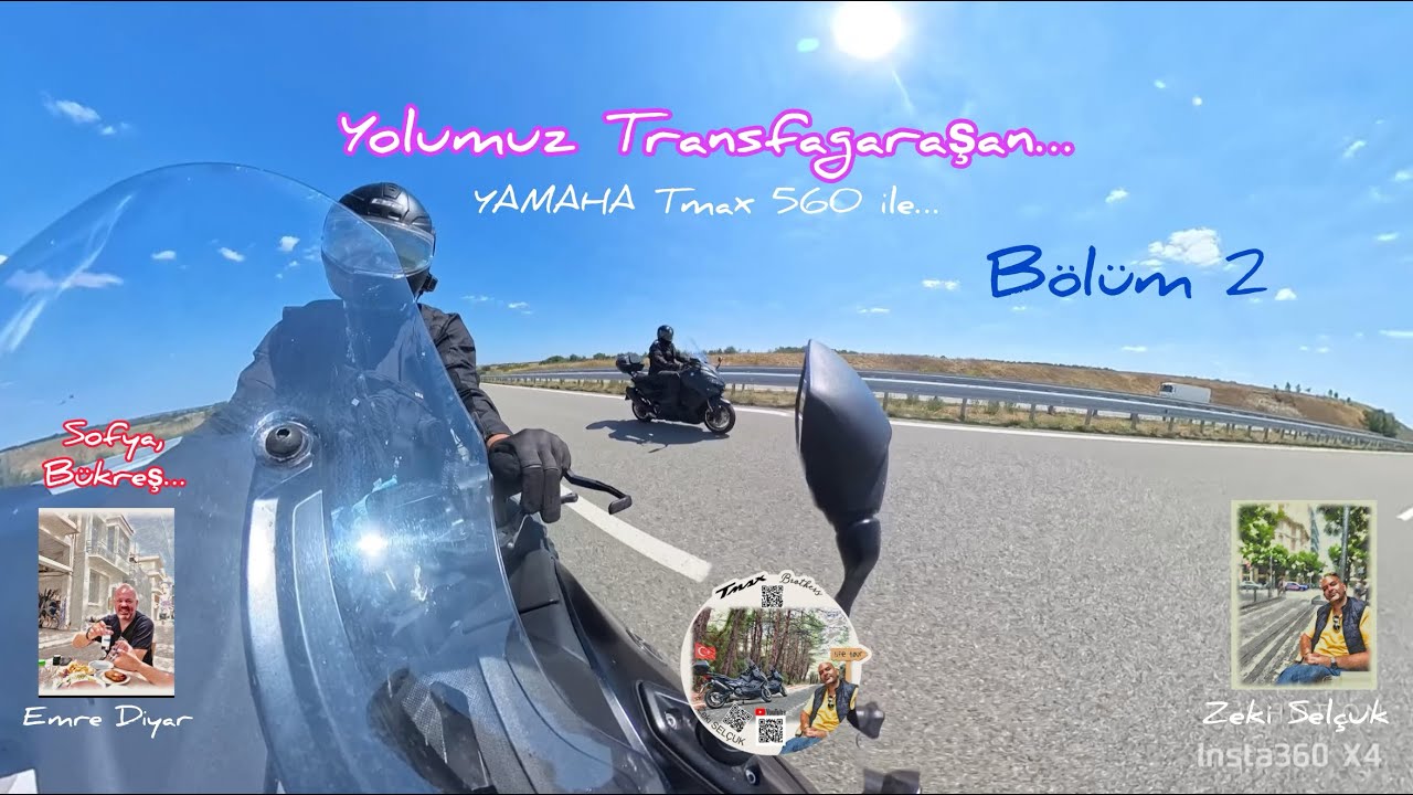 Yolumuz Transfagaraşan, 2. Gün Bükreş, YAMAHA Tmax 560 ile…