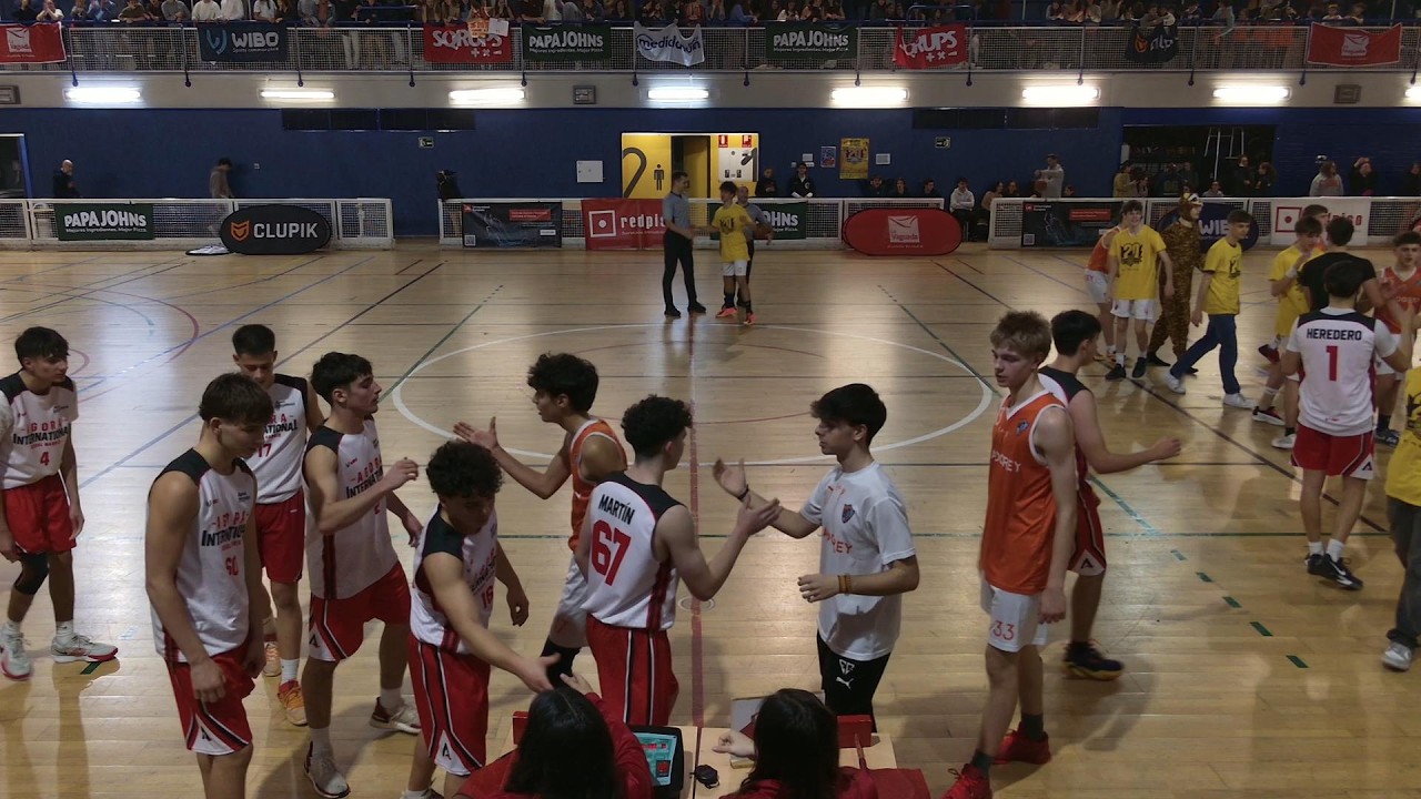 Santa María del PIlar del PIlar vs Agora International. Copa Colegial Madrid 2026