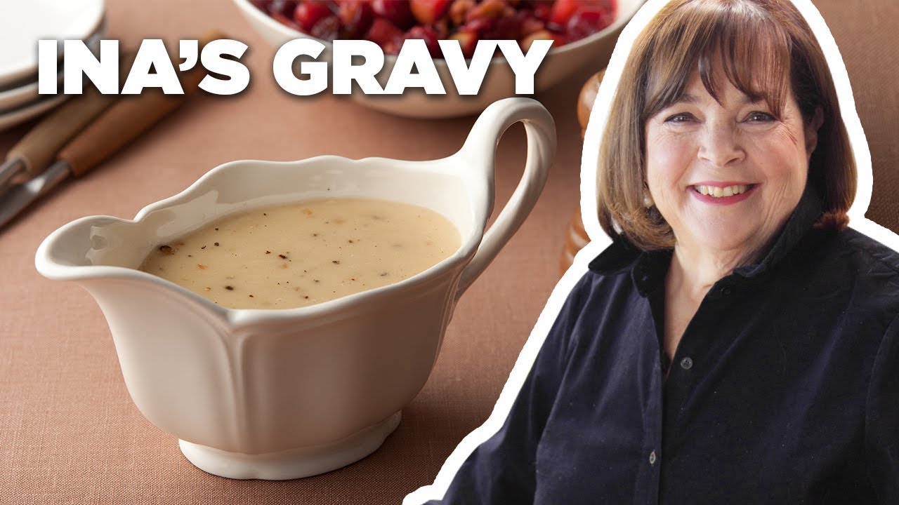 Barefoot Contessa Makes Homemade Gravy | Barefoot Contessa | Food Network