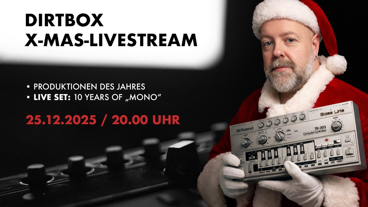 Dirtbox X-Mas Livestream - Productions of the year & 10 Years of 
