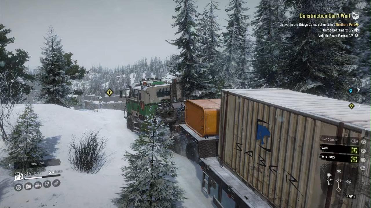 SnowRunner Quebec Map Part 2